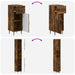 Set de cabinet pentru baie cu 3 piese HAARLEM Lemn prelucrat - WALTI WALTI