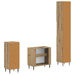 Set de cabinet pentru baie cu 3 piese HAARLEM Lemn prelucrat - WALTI WALTI