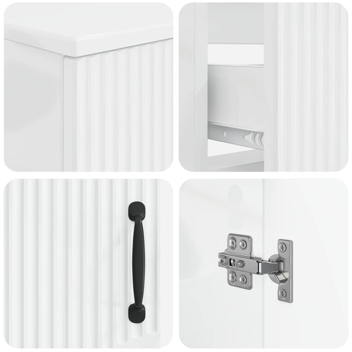 Set de cabinet pentru baie cu 3 piese HOORN Lemn prelucrat - WALTI WALTI