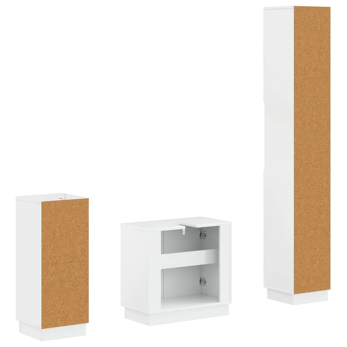 Set de cabinet pentru baie cu 3 piese HOORN Lemn prelucrat - WALTI WALTI