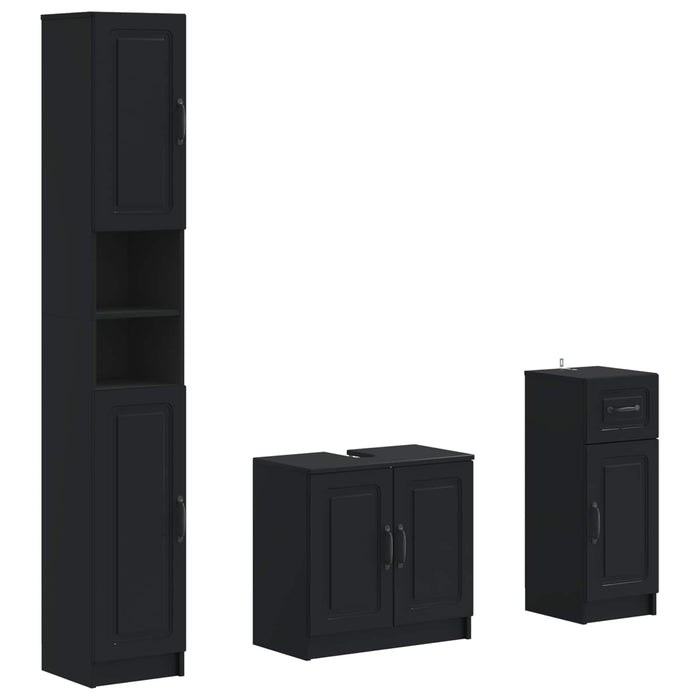 Set de cabinet pentru baie cu 3 piese UTRECHT Lemn prelucrat - WALTI WALTI