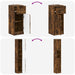 Set de cabinet pentru baie cu 3 piese UTRECHT Lemn prelucrat - WALTI WALTI