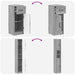 Set de cabinet pentru baie cu 3 piese UTRECHT Lemn prelucrat - WALTI WALTI
