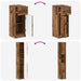 Set de cabinet pentru baie cu 3 piese UTRECHT Lemn prelucrat - WALTI WALTI