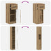 Set de cabinet pentru baie cu 3 piese UTRECHT Lemn prelucrat - WALTI WALTI