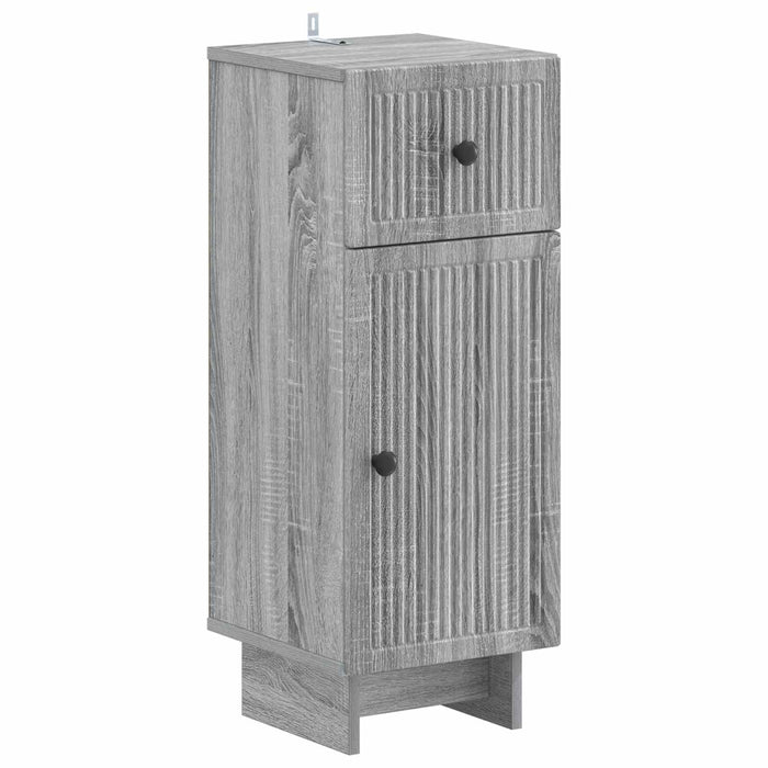 Set de dulapuri pentru baie, 4 piese EDE Sonoma gri - WALTI WALTI