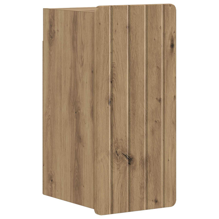 Set de dulapuri pentru baie, 4 piese ZWOLLE Stejar Artizanal WALTI
