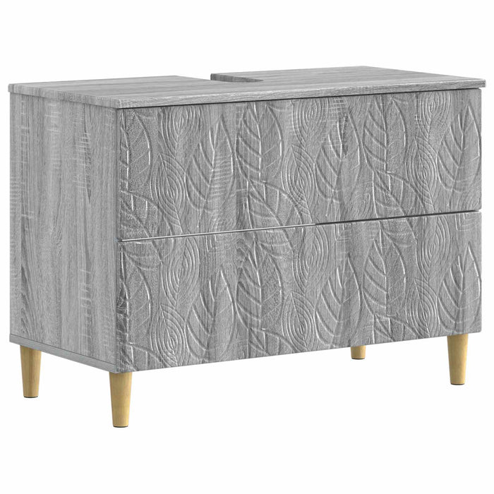Set de dulapuri pentru baie, 4 piese DELFT Sonoma gri - WALTI WALTI