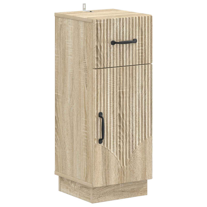 Set de dulapuri pentru baie, 4 piese HOORN Stejar Sonoma - WALTI WALTI