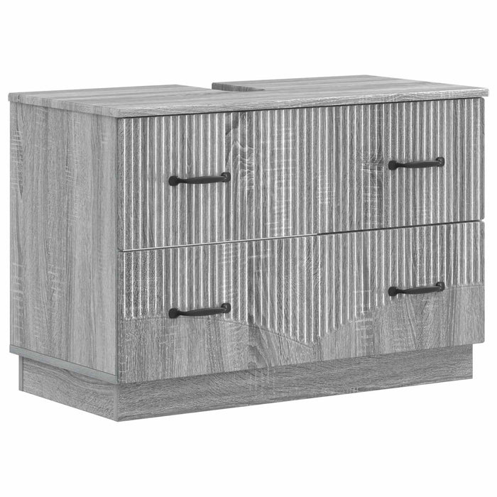Set de dulapuri pentru baie, 4 piese HOORN Sonoma gri - WALTI WALTI