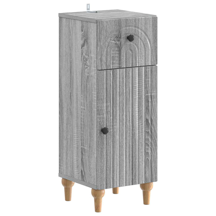 Set de dulapuri pentru baie, 2 piese ALKMAAR Sonoma gri - WALTI WALTI