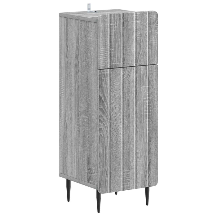 Set de dulapuri pentru baie, 2 piese ZWOLLE Sonoma gri - WALTI WALTI