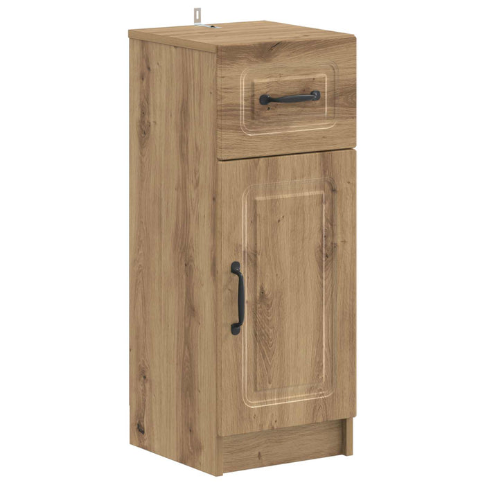 Set de dulapuri pentru baie, 2 piese UTRECHT Stejar Artizanal WALTI