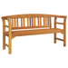 Set de Mobilier cu pernă 4 pcs natural Lemn Solid de Acacia - WALTI WALTI
