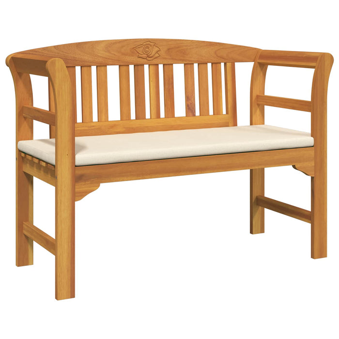 Set de Mobilier cu pernă 4 pcs natural Lemn Solid de Acacia - WALTI WALTI