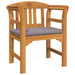 Set de Mobilier cu pernă 4 pcs natural Lemn Solid de Acacia - WALTI WALTI