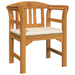 Set de Mobilier cu pernă 3 pcs natural Lemn Solid de Acacia - WALTI WALTI