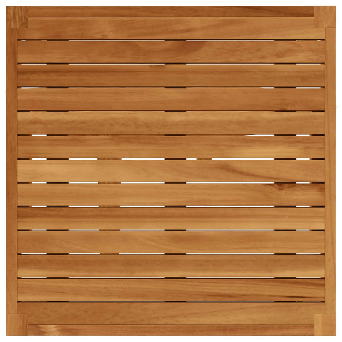 5 pcs Lemn masiv de acacia și frânghie natural WALTI