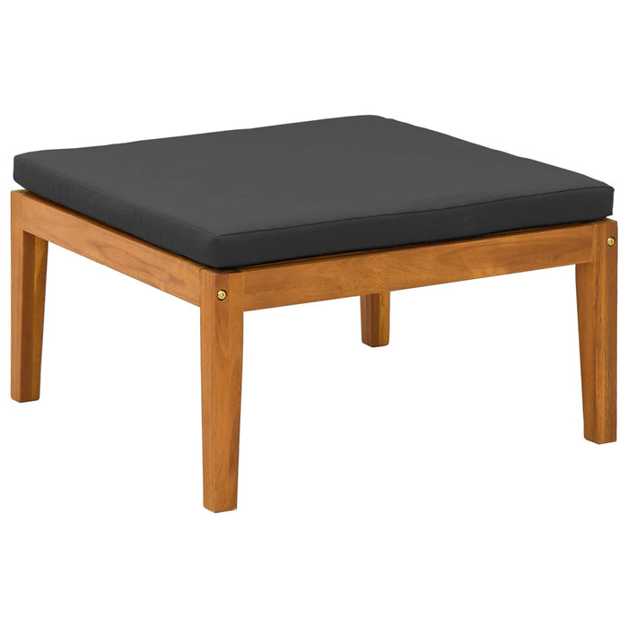5 pcs Set de lounge pentru grădină cu perne natural - WALTI WALTI