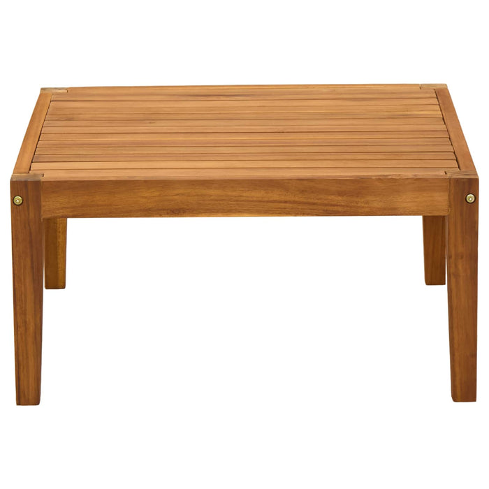 masă Lemn Solid de Acacia natural 60 x 60 x 30 cm - WALTI WALTI