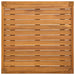 masă Lemn Solid de Acacia natural 60 x 60 x 30 cm - WALTI WALTI