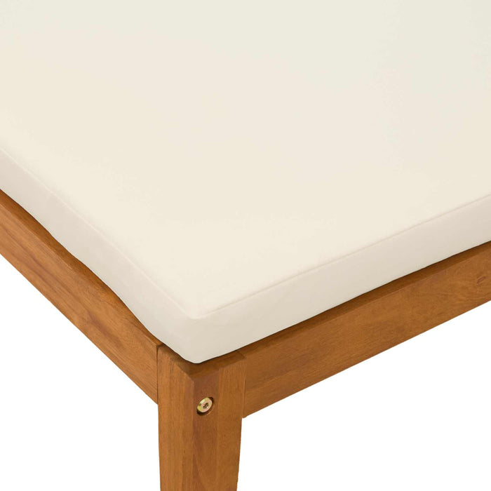 Suport pentru picioare Lemn Solid de Acacia natural - WALTI WALTI