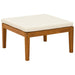 Suport pentru picioare Lemn Solid de Acacia natural - WALTI WALTI