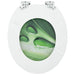 Capac de toaletă cu închidere lentă Picătură Verde 44 x 38 cm - WALTI WALTI