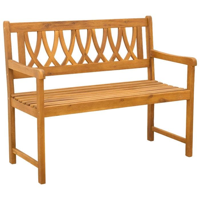 Bancă de exterior natural 110 x 55,5 x 90 cm - WALTI WALTI