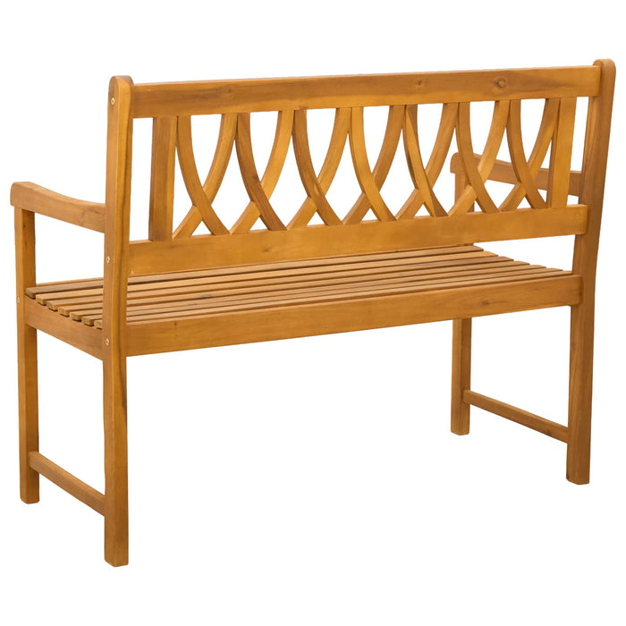 Bancă de exterior natural 110 x 55,5 x 90 cm - WALTI WALTI