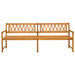 Bancă de exterior natural 220 x 55,5 x 90 cm - WALTI WALTI