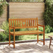 Bancă de exterior natural 110 x 55,5 x 90 cm - WALTI WALTI