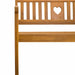 Bancă de exterior natural 180 x 55,5 x 90 cm - WALTI WALTI