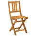Scaune Bistro pentru Exterior 4 pcs Gri închis 38 x 46 x 85 cm - WALTI WALTI