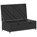 Set de canapele de exterior cu pernă 4 pcs Negru și Alb crem - WALTI WALTI