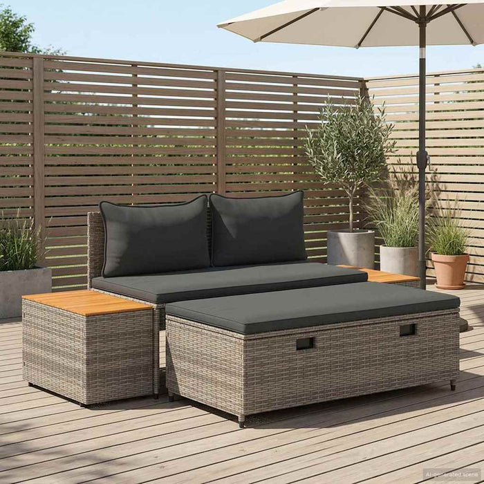 Set de canapele de exterior 4-Număr de locuri 4 pcs - WALTI WALTI