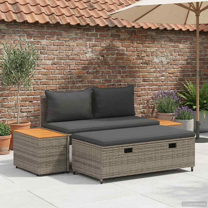 Set de canapele de exterior 4-Număr de locuri 4 pcs - WALTI WALTI