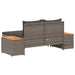 Set de canapele de exterior 4-Număr de locuri 4 pcs - WALTI WALTI
