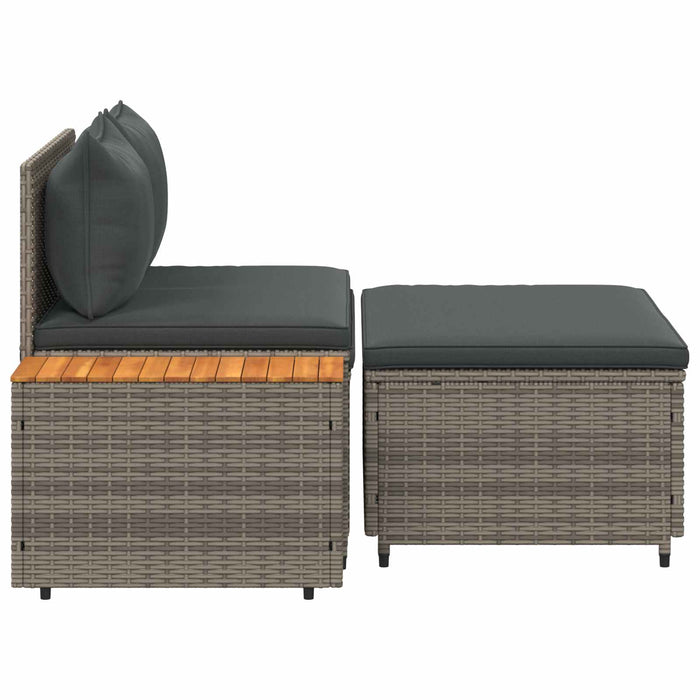Set de canapele de exterior 4-Număr de locuri 4 pcs - WALTI WALTI