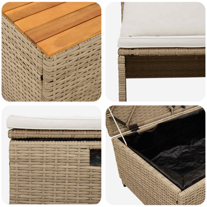 Set de canapele de exterior 4-Număr de locuri 4 pcs - WALTI WALTI
