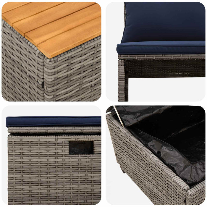 Set de canapele de exterior 4-Număr de locuri 4 pcs - WALTI WALTI