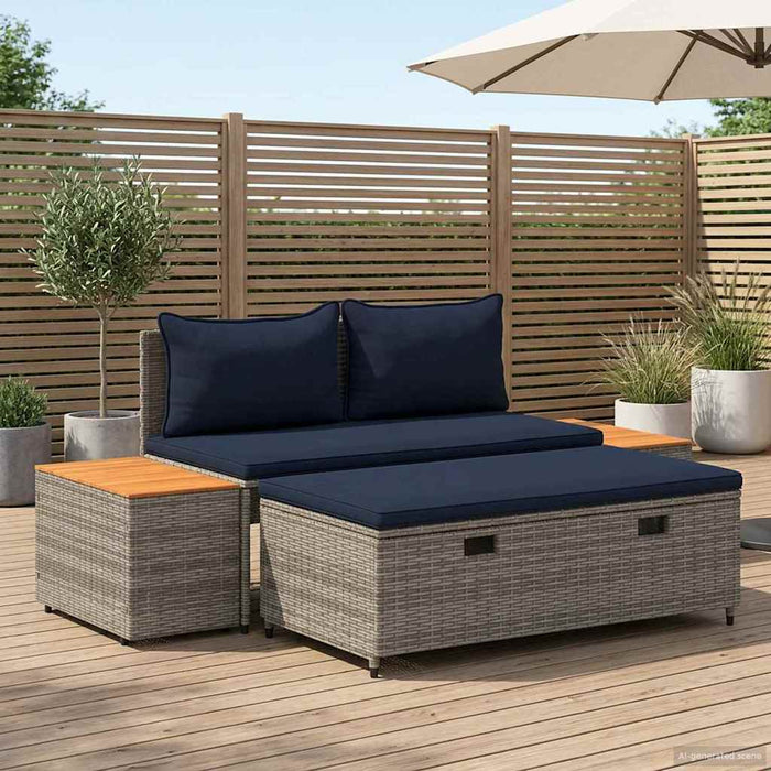 Set de canapele de exterior 4-Număr de locuri 4 pcs - WALTI WALTI
