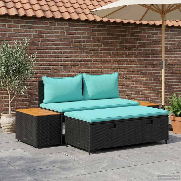 Set de canapele de exterior 4-Număr de locuri 4 pcs - WALTI WALTI