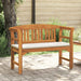bancă cu pernă Finisaj cu ulei natural 114 x 46 x 82,5 cm - WALTI WALTI