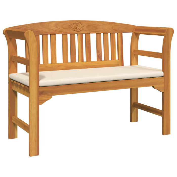 bancă cu pernă Finisaj cu ulei natural 114 x 46 x 82,5 cm - WALTI WALTI