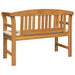 bancă cu pernă Finisaj cu ulei natural 114 x 46 x 82,5 cm - WALTI WALTI