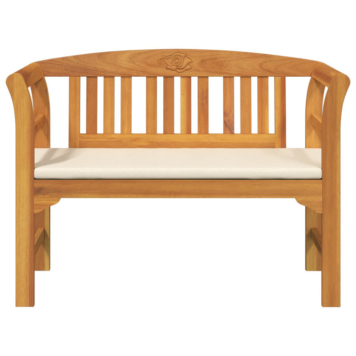 bancă cu pernă Finisaj cu ulei natural 114 x 46 x 82,5 cm - WALTI WALTI