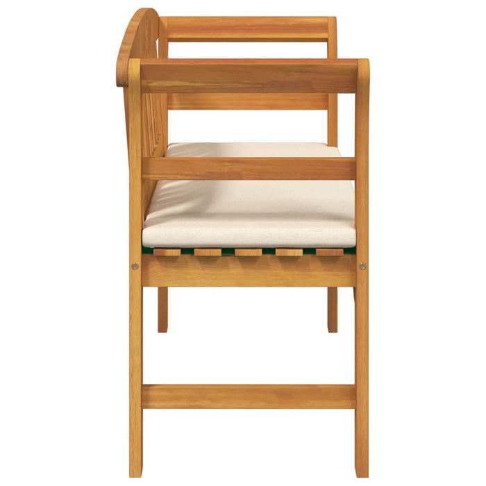 bancă cu pernă Finisaj cu ulei natural 114 x 46 x 82,5 cm - WALTI WALTI