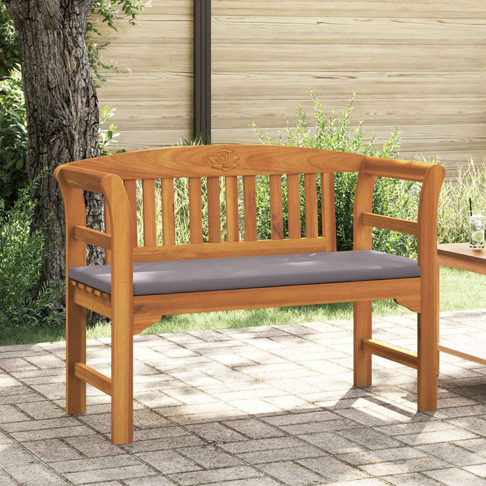 bancă cu pernă Finisaj cu ulei natural 114 x 46 x 82,5 cm - WALTI WALTI