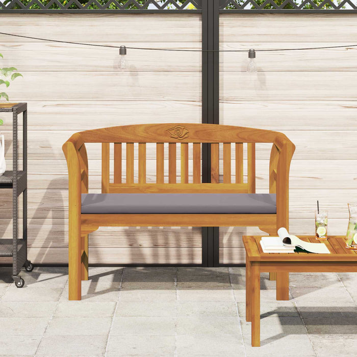 bancă cu pernă Finisaj cu ulei natural 114 x 46 x 82,5 cm - WALTI WALTI